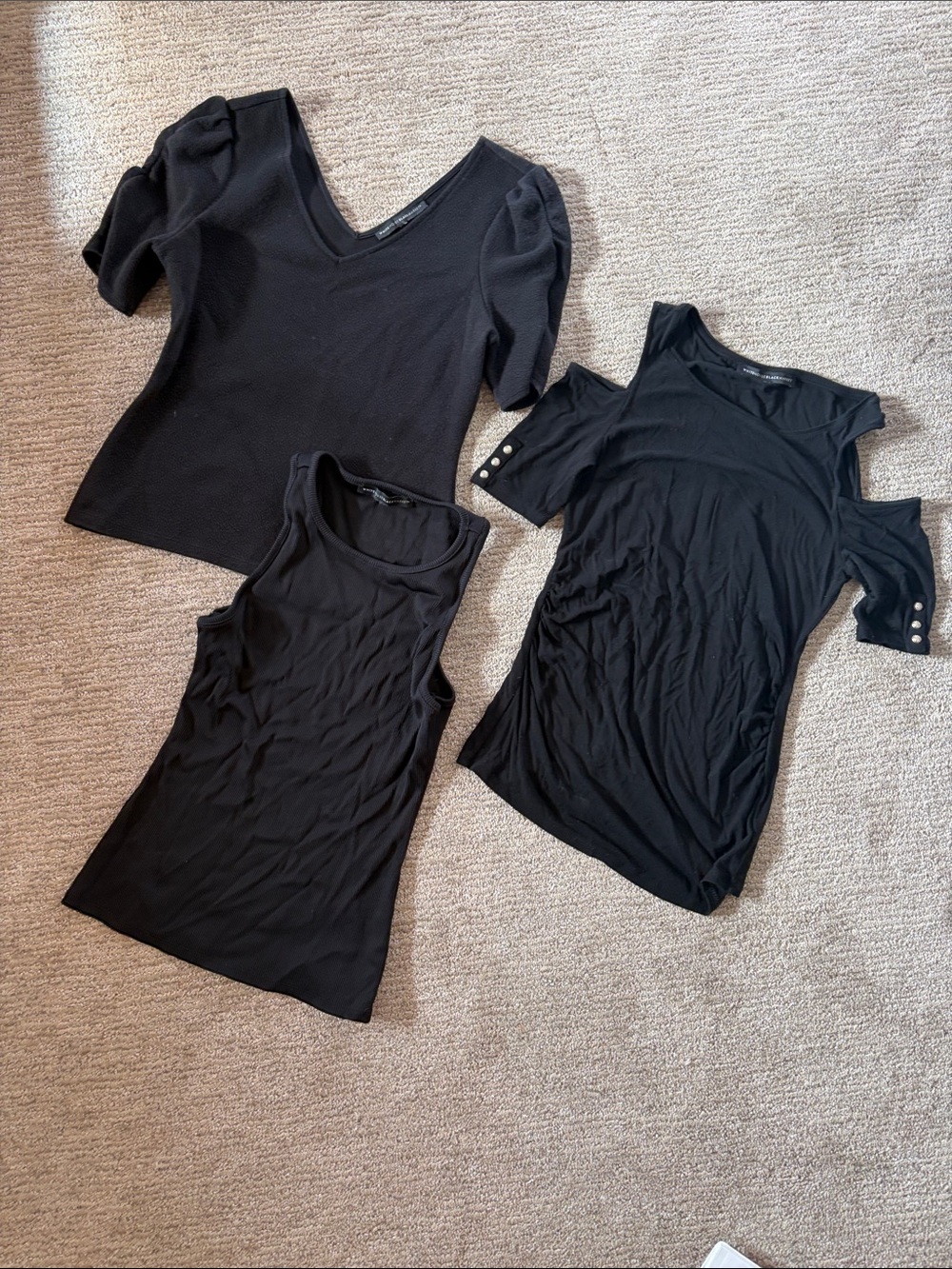 Bundle of white house black market shirts
